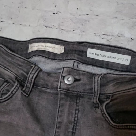 Pilcro and the letterpress high-rise denim legging jeans size 29 READ - Picture 2 of 4